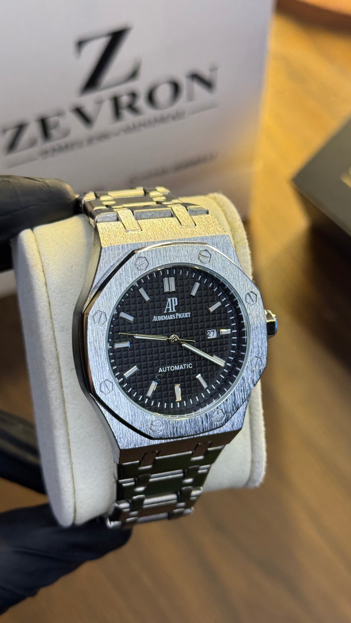 Audemars Piguet inspired luxury watch with premium finish by Zevron