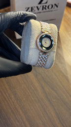 Rose Gold Blue Dial Watch