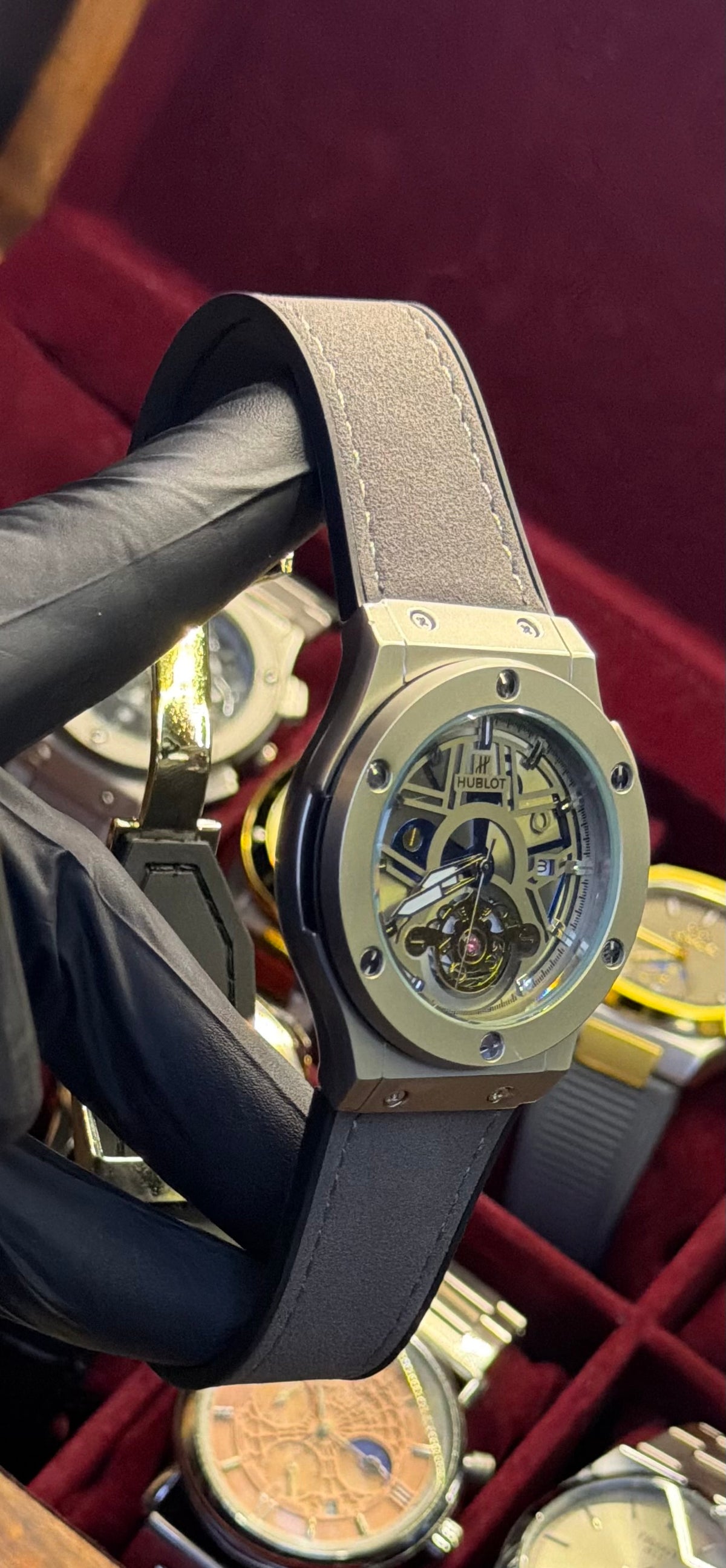 Hublot Grey Semi Automatic