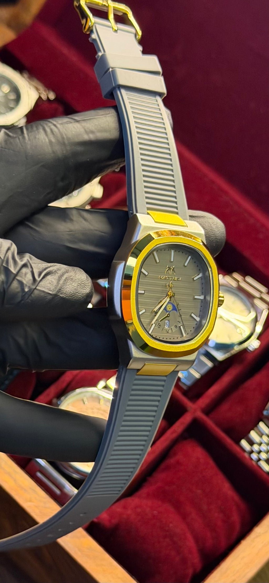 Matturi Square Dial Watch