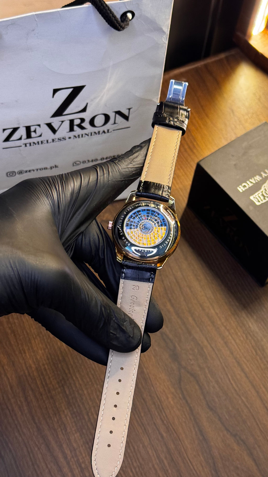 Moon Phase SemiAutomatic Watch