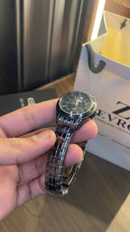Women’s Black Stainless Steel Watch