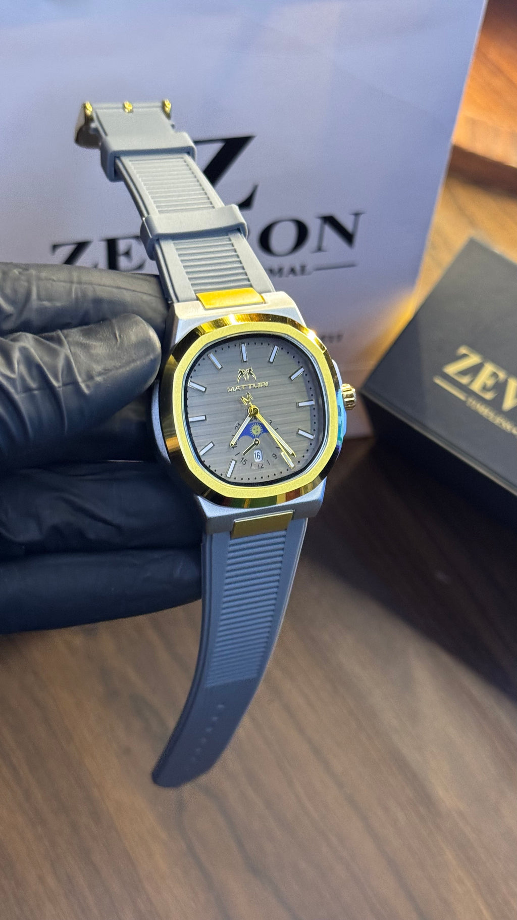 Matturi Square Dial Watch