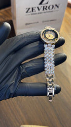 Rose Gold Blue Dial Watch