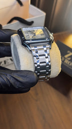 Cartier Santos Silver Watch