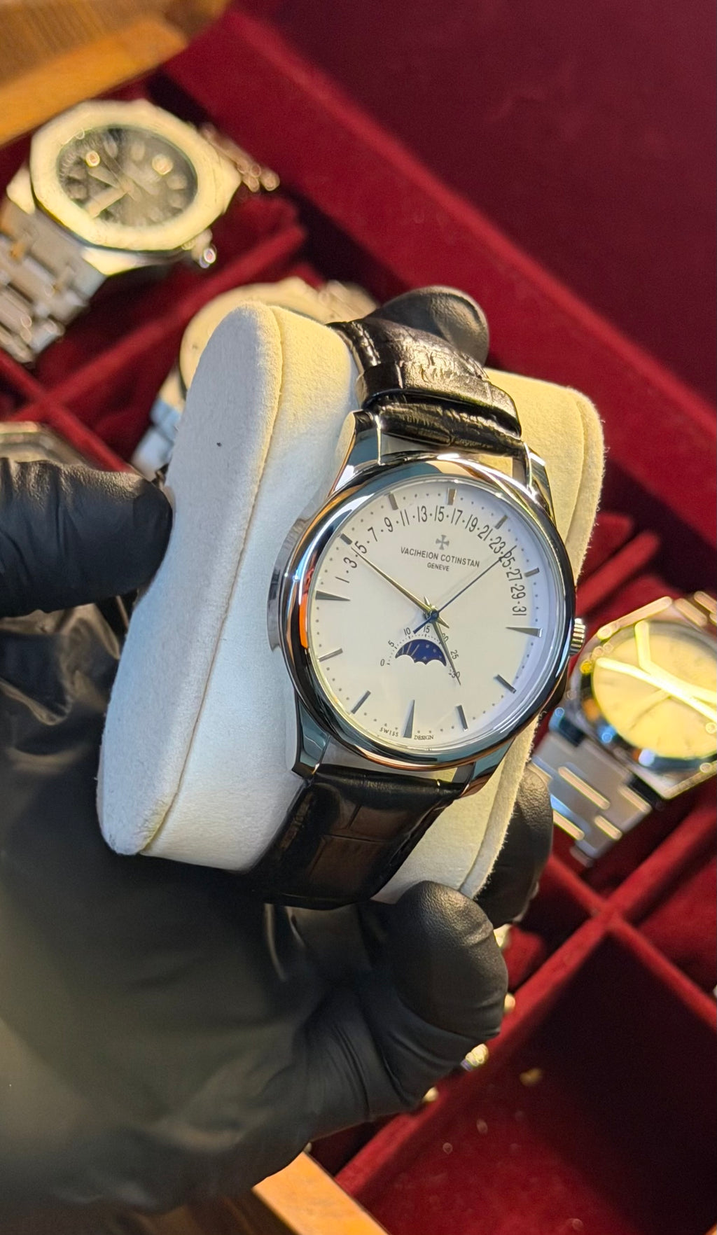 Moon Phase SemiAutomatic Watch