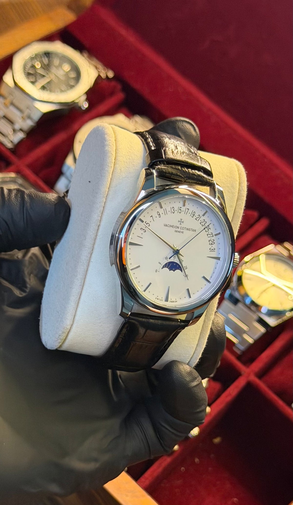 Moon Phase SemiAutomatic Watch