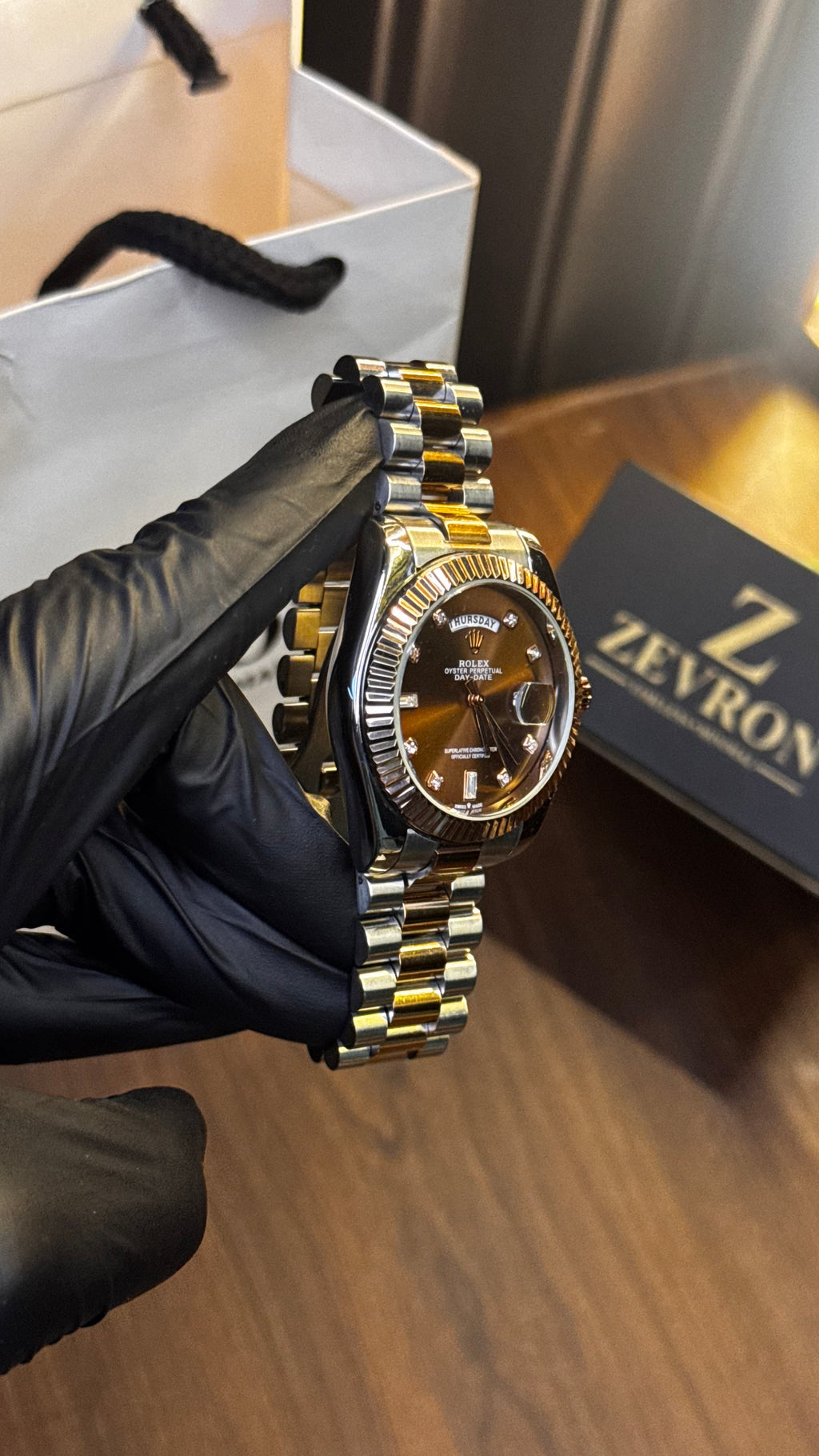 Rolex Dual-Tone Day Date Master
