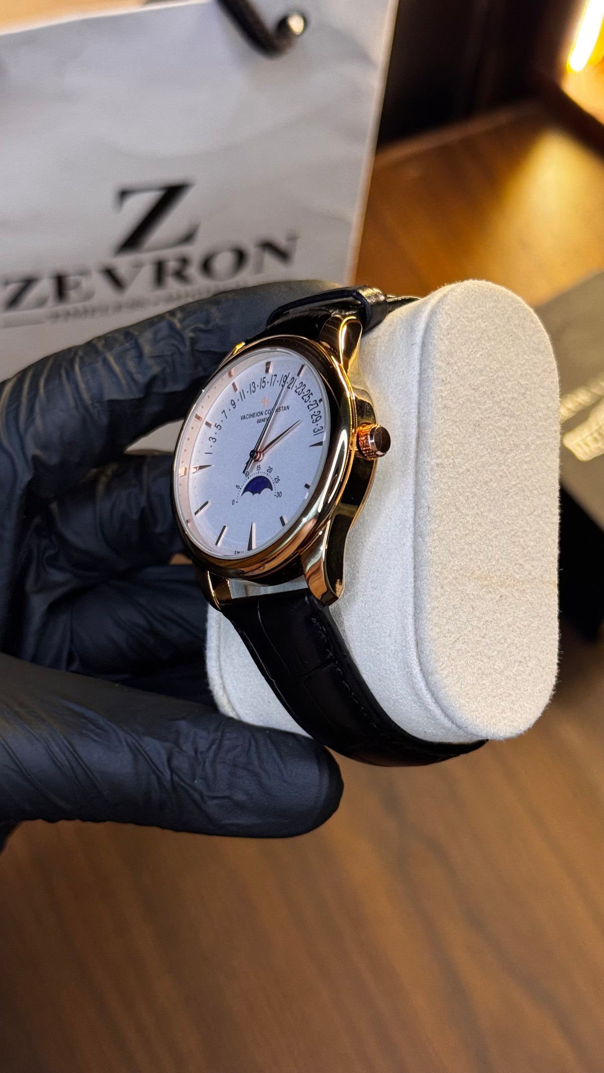 Moon Phase SemiAutomatic Watch