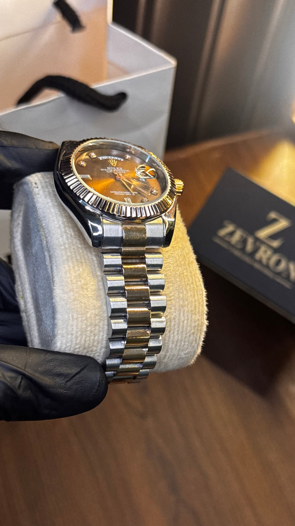 Rolex Dual-Tone Day Date Master