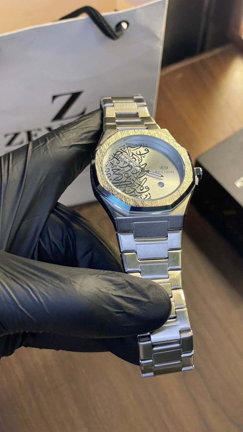 Bestwin Arabic Calligraphy Watch