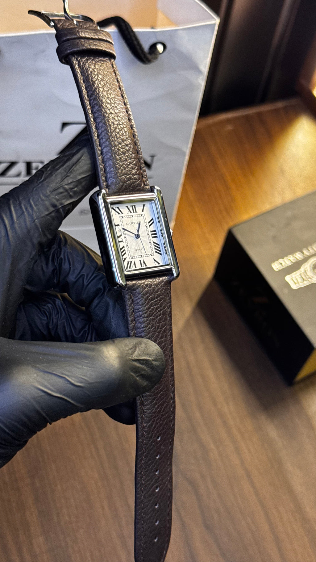 Tank Roman Numeral Watch