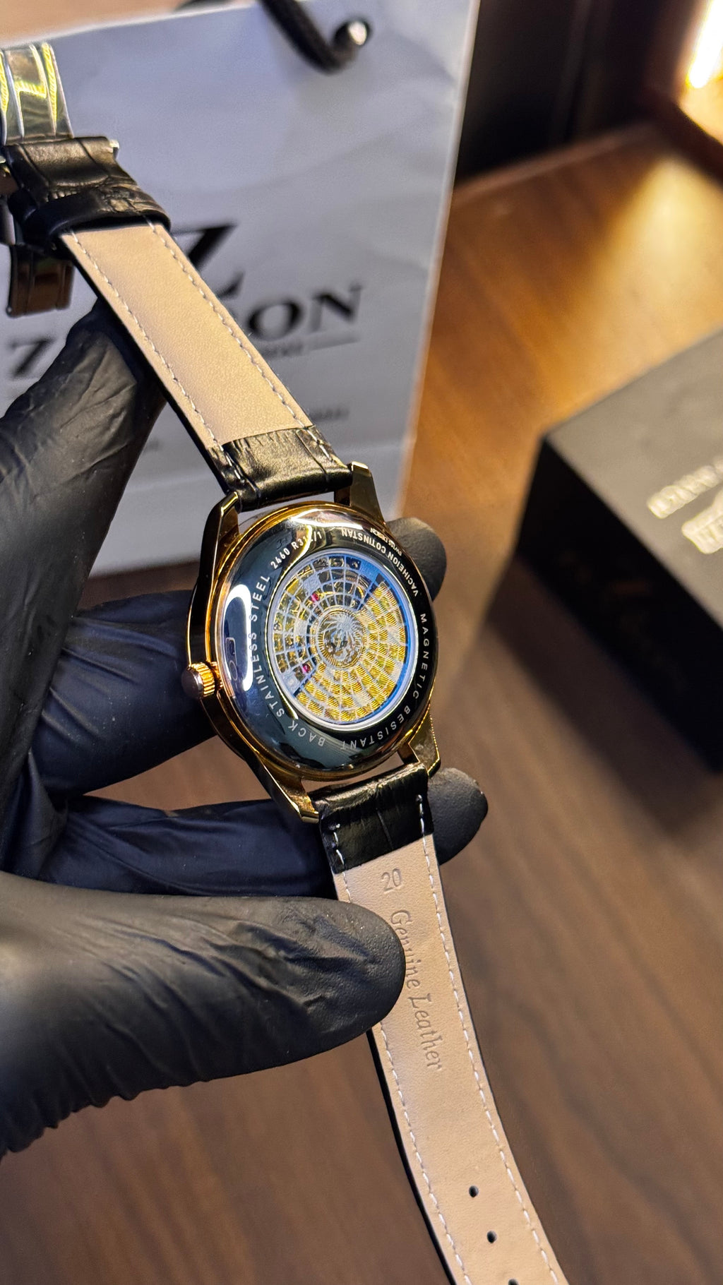 Moon Phase SemiAutomatic Watch