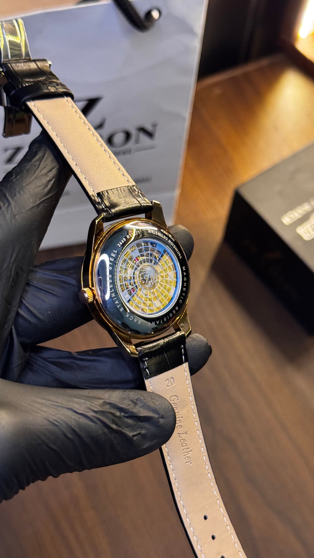 Moon Phase SemiAutomatic Watch