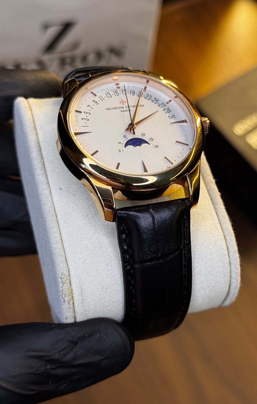 Moon Phase SemiAutomatic Watch