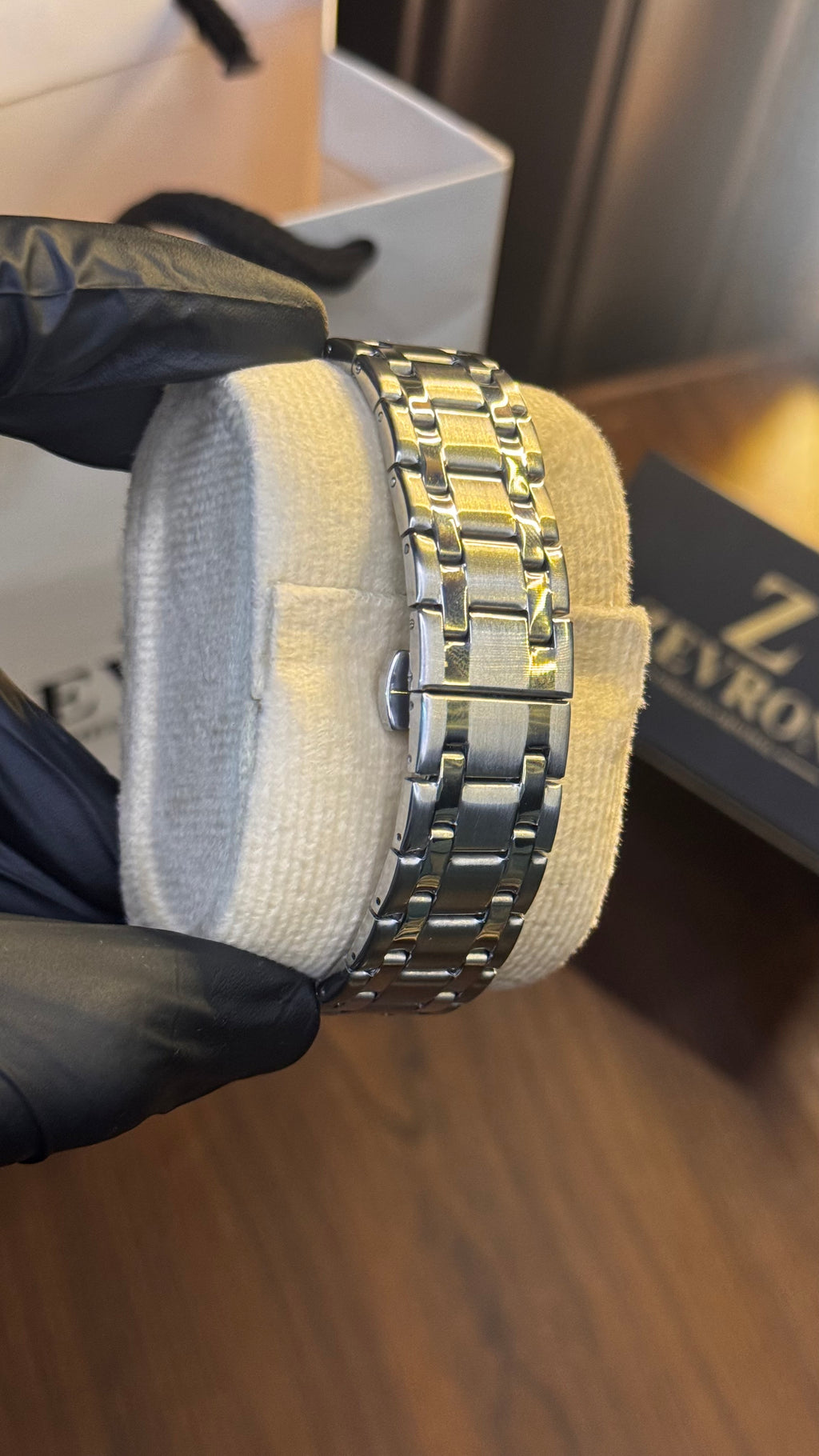 Cartier Santos Silver Watch