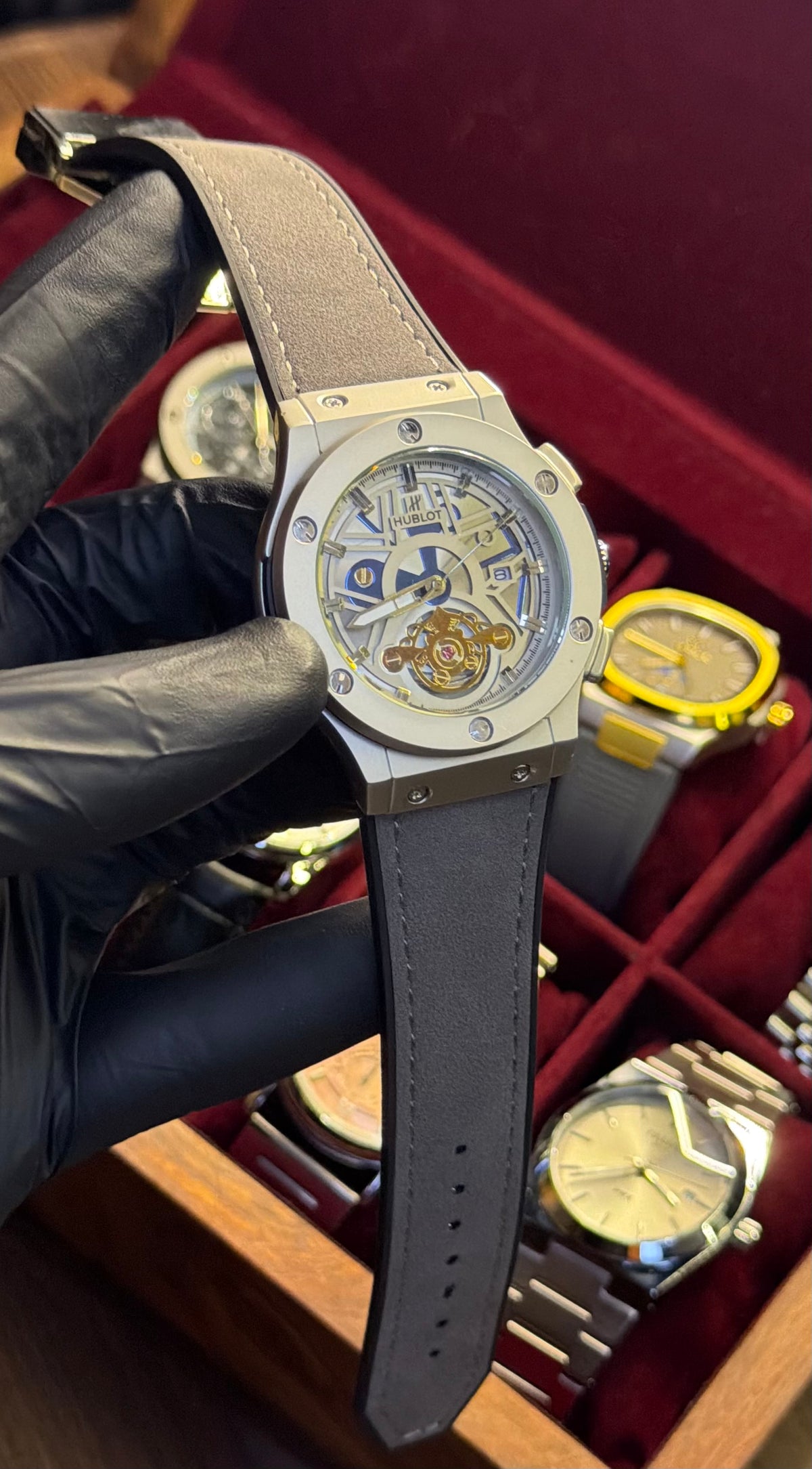 Hublot Grey Semi Automatic