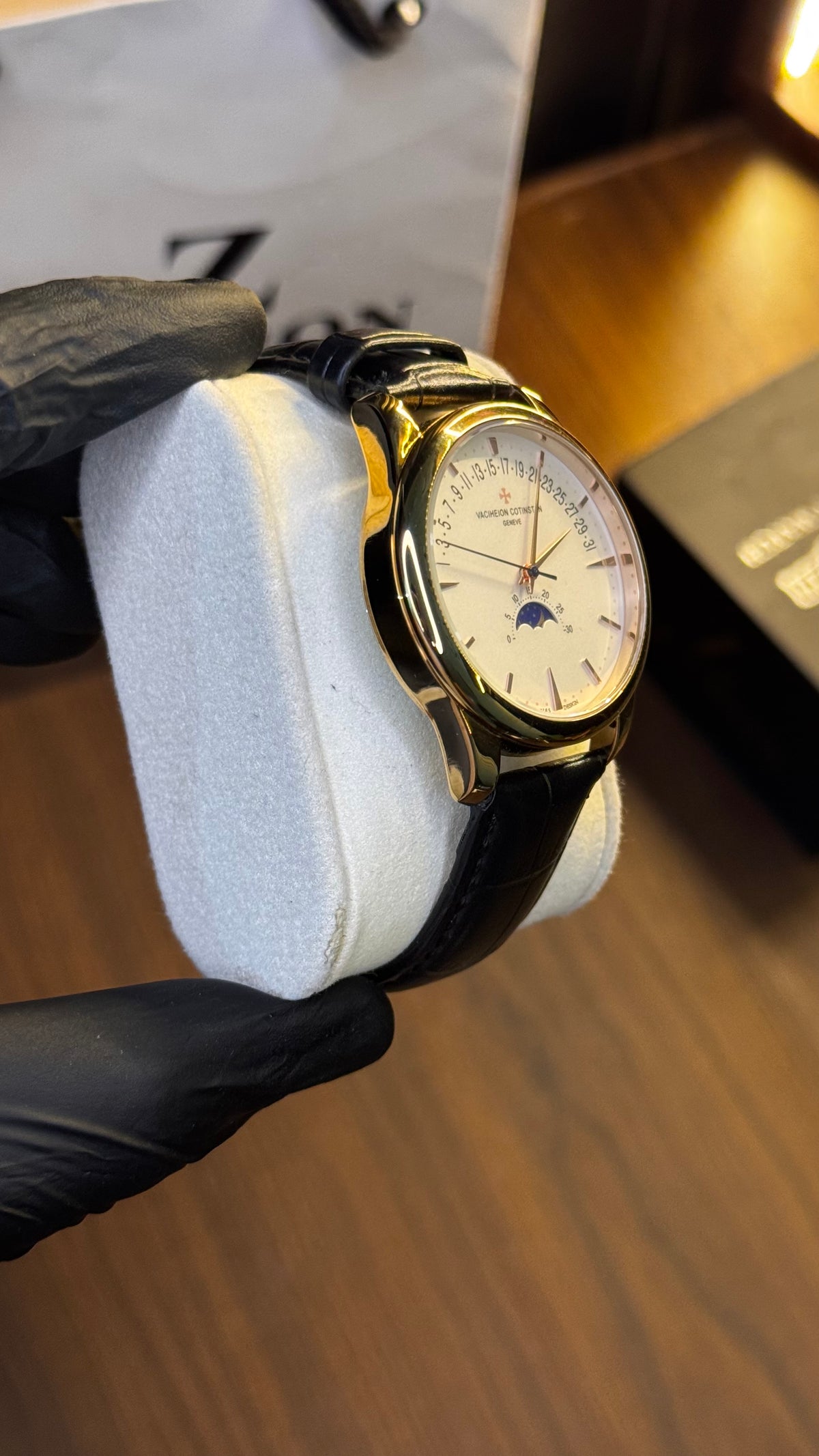 Moon Phase SemiAutomatic Watch