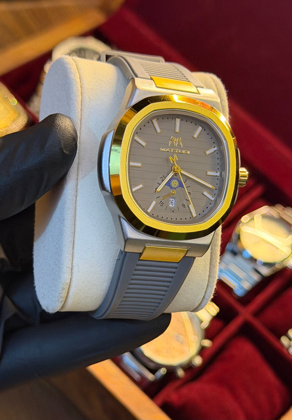 Matturi Square Dial Watch