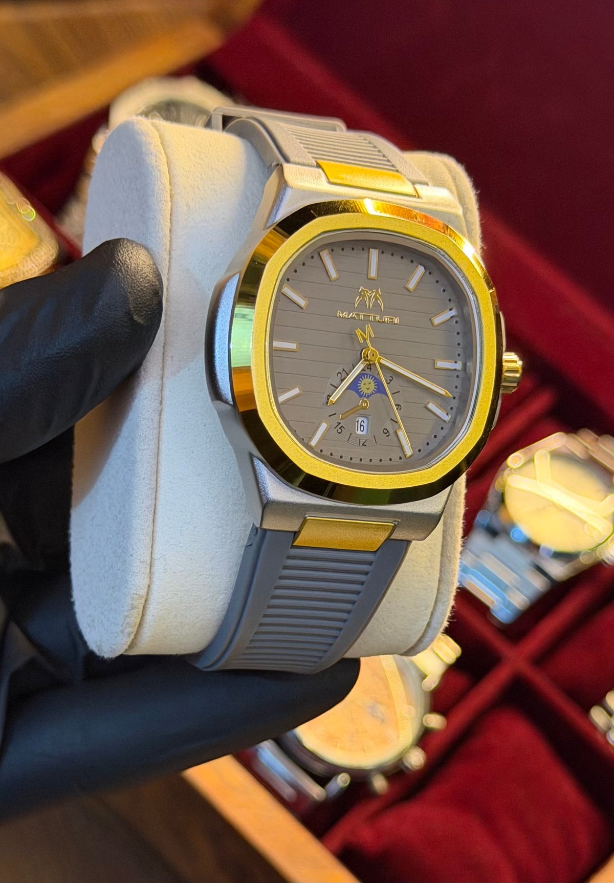 Matturi Square Dial Watch