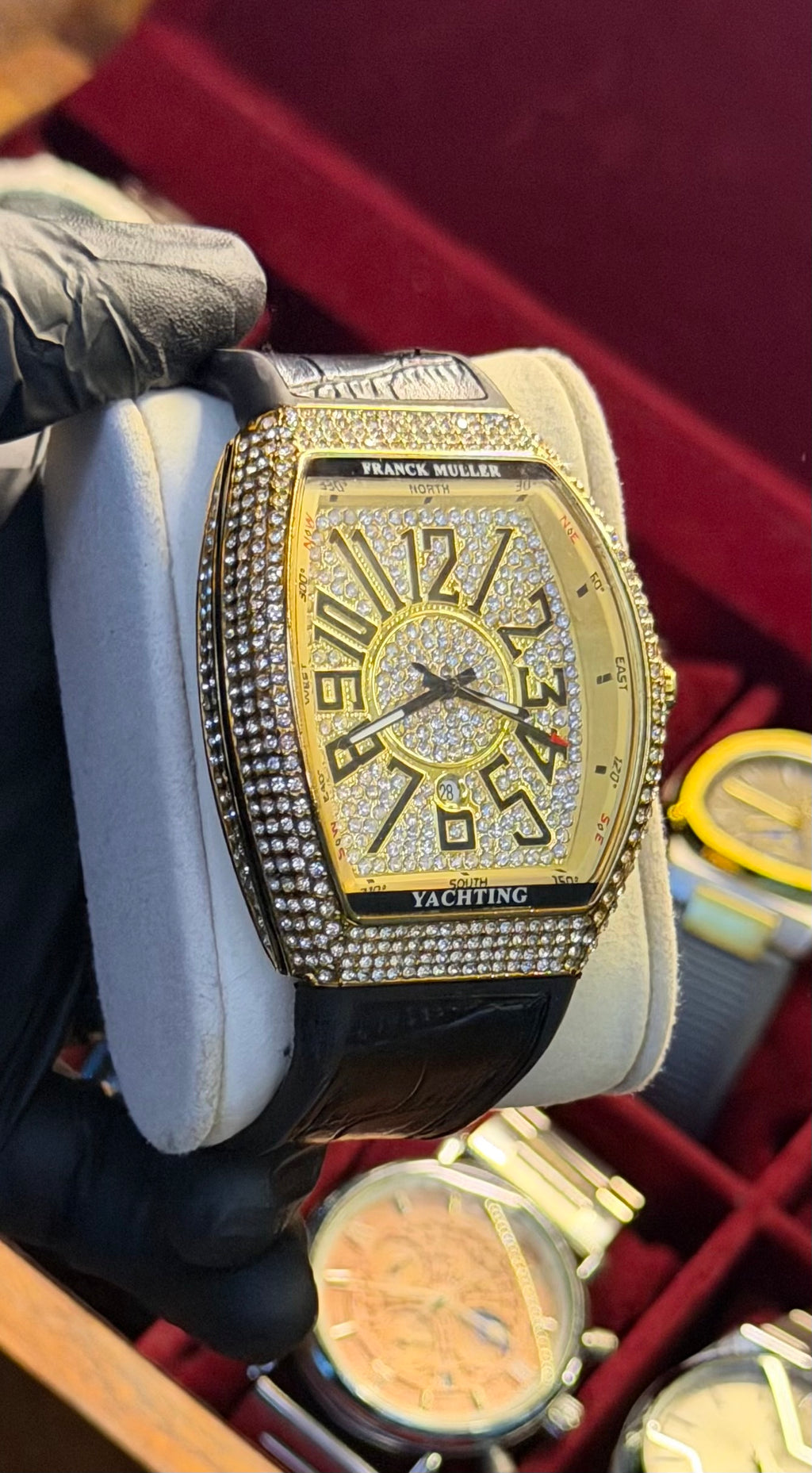 Franck Muller Gold Luxury Watch