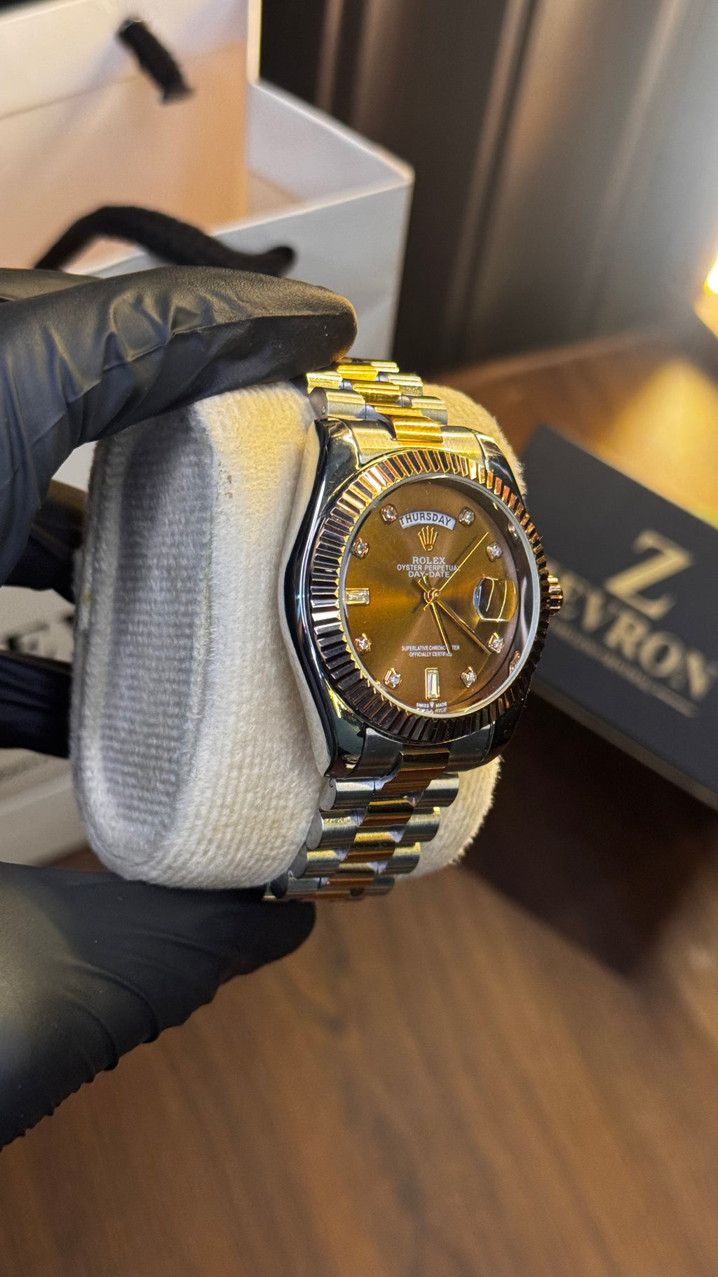 Rolex Dual-Tone Day Date Master