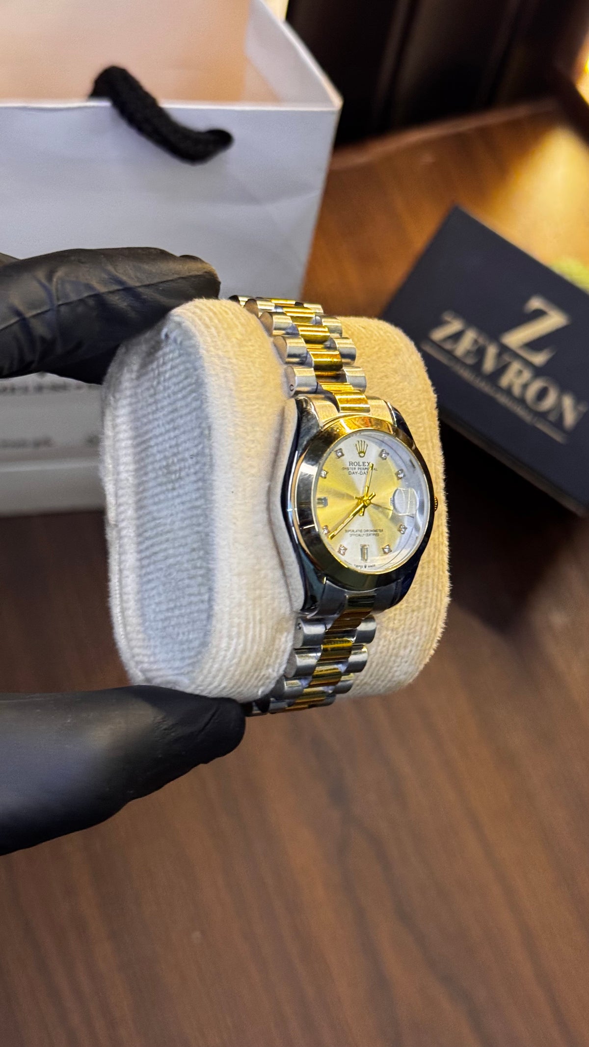 Rolex Ladies & Gents Couple Watch Set