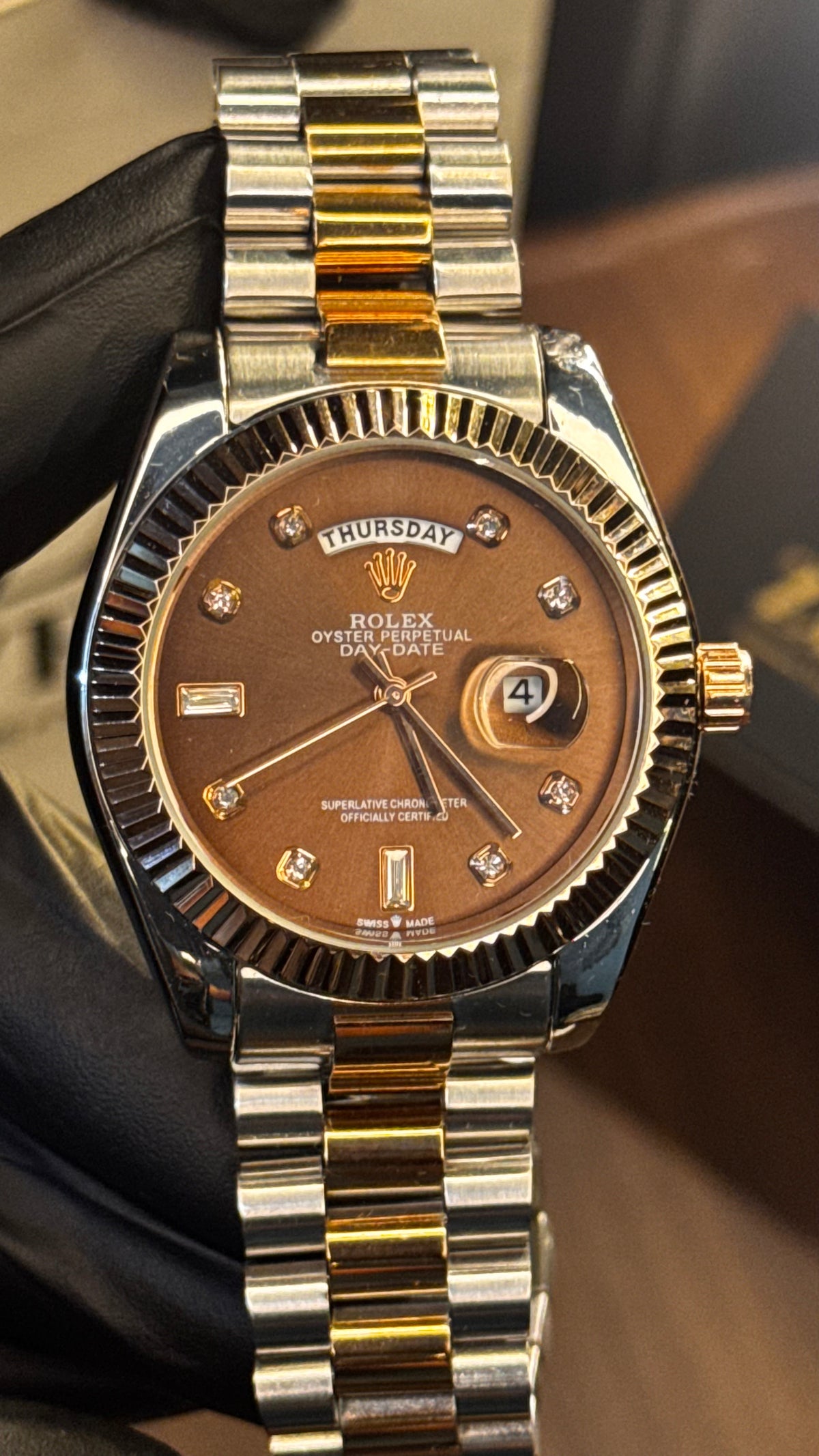 Rolex Dual-Tone Day Date Master