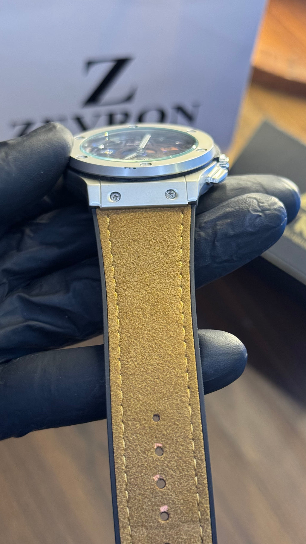 Hublot Mustard Semi Automatic