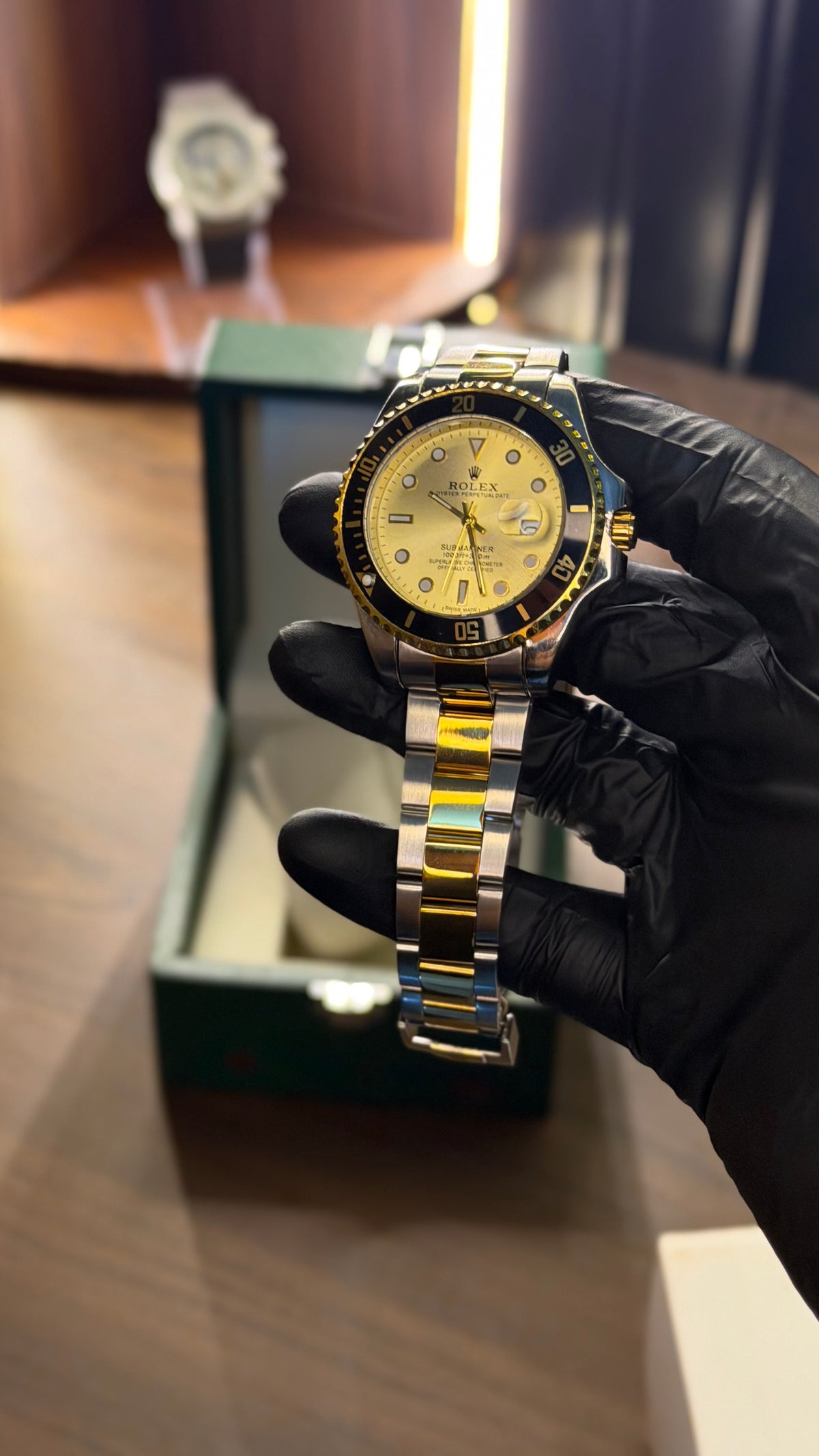 Rolex GMT with Master lock
