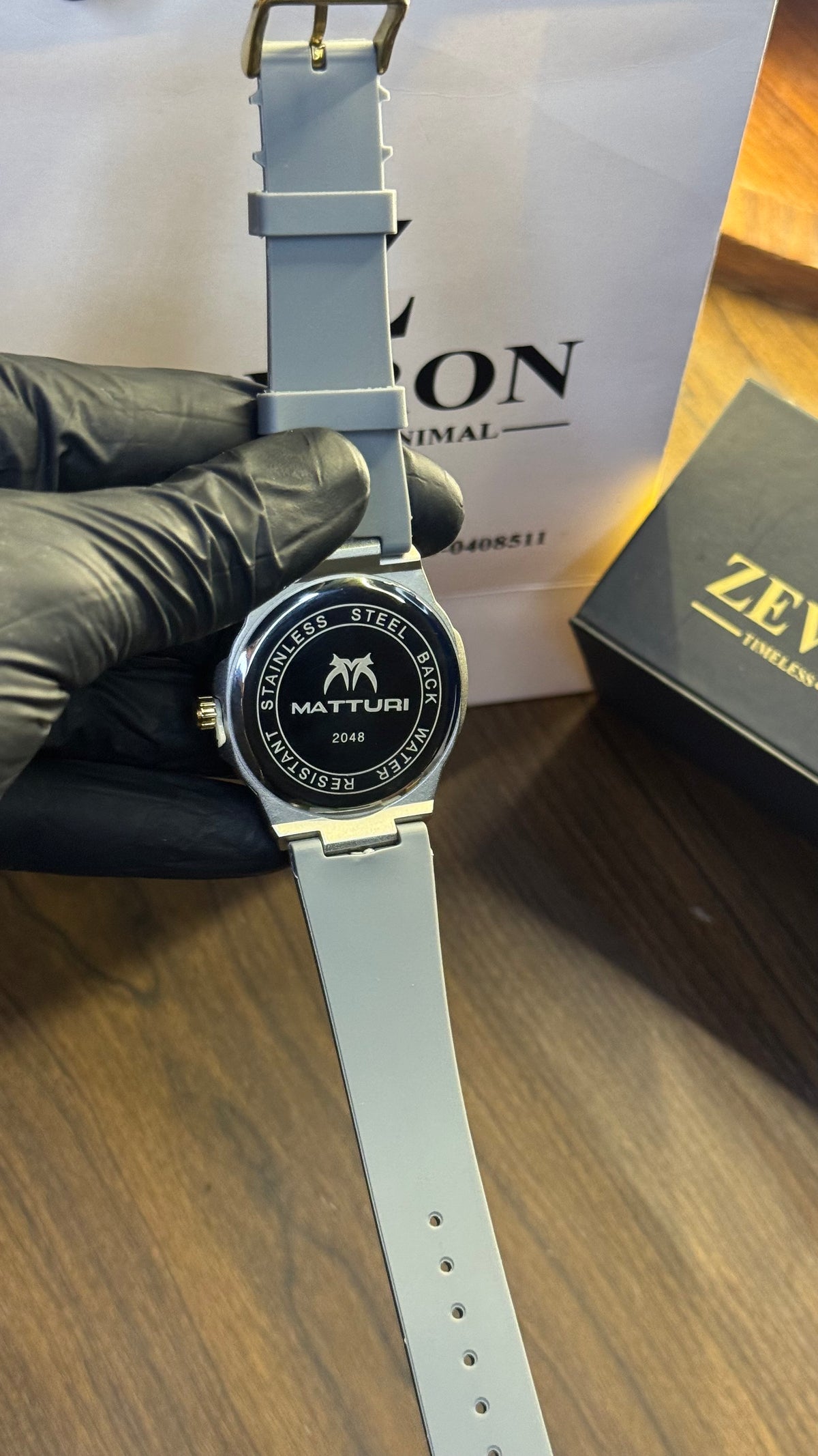 Matturi Square Dial Watch