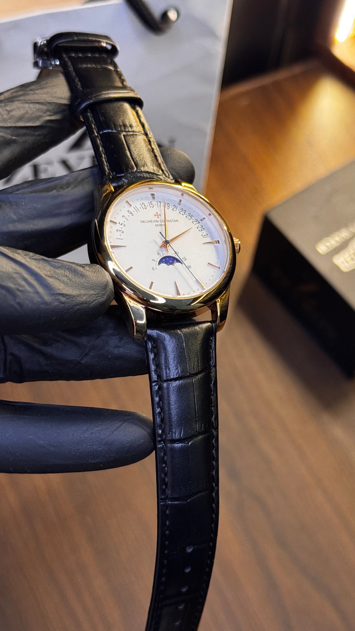 Moon Phase SemiAutomatic Watch