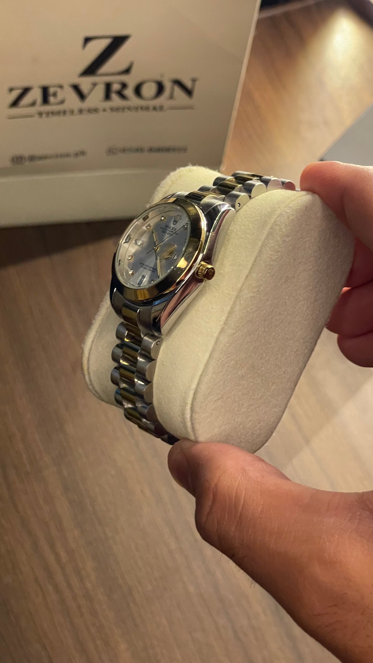 Ladies Rolex Jubilee Chain Watch